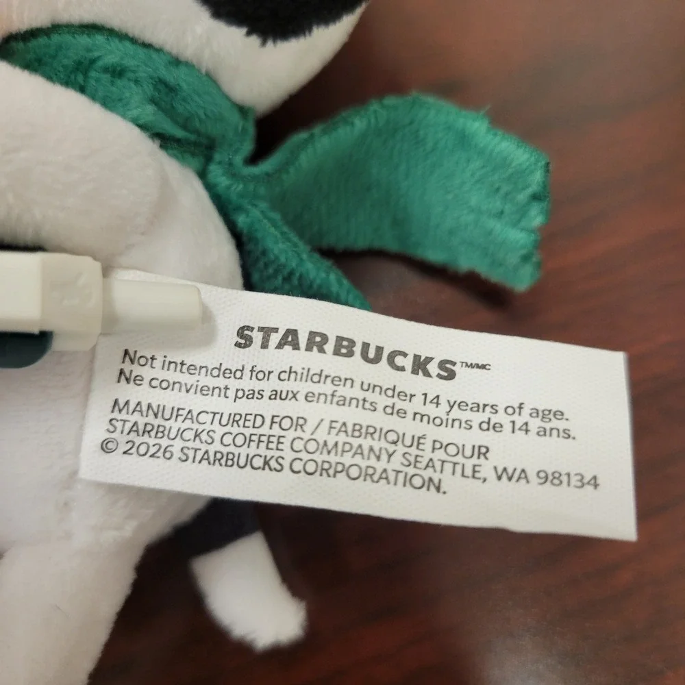 Starbucks Peanuts Snoopy Plush Bag Charm Keychain White Pumpkin Woodstock NWT